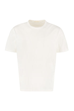 New Box cotton crew-neck T-shirt-0